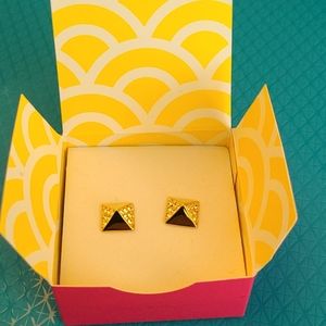 Origami Owl Gold Earrings